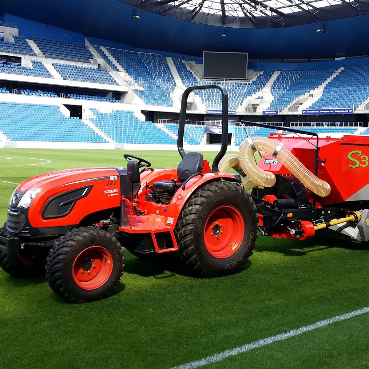 Tractor Attachments For Grounds Care Equipment | Middlewich Machinery Dk4510 stade ocane