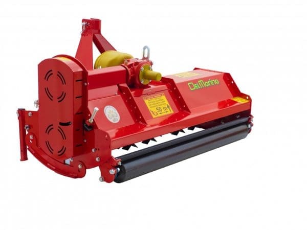 Del morino heavy duty flail mower side view