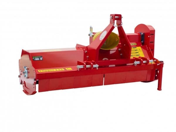 Del morino heavy duty flail mower back view