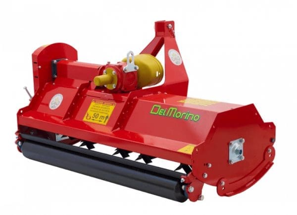 Del morino heavy duty flail mower front view