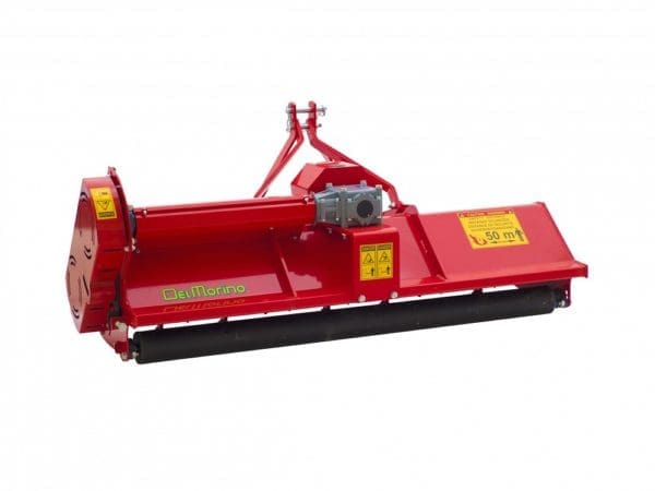 Del Morino Semi Offset Flail Mower | Middlewich Machinery Del morino fixed or semi offset flail mower side front view