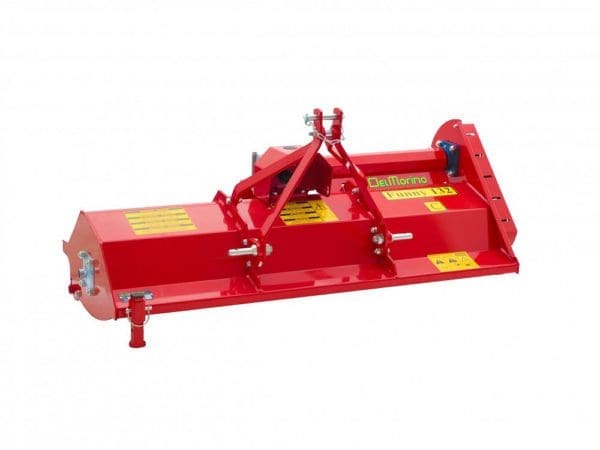 Del Morino Semi Offset Flail Mower | Middlewich Machinery Del morino fixed or semi offset flail mower side front view