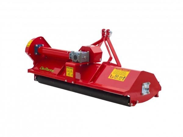 Del Morino Semi Offset Flail Mower | Middlewich Machinery Del morino fixed or semi offset flail mower side front view