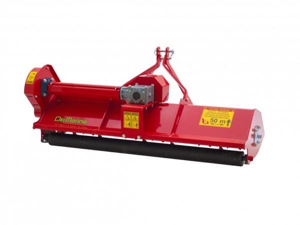 Del Morino Semi Offset Flail Mower | Middlewich Machinery Del morino fixed or semi offset flail mower side front view