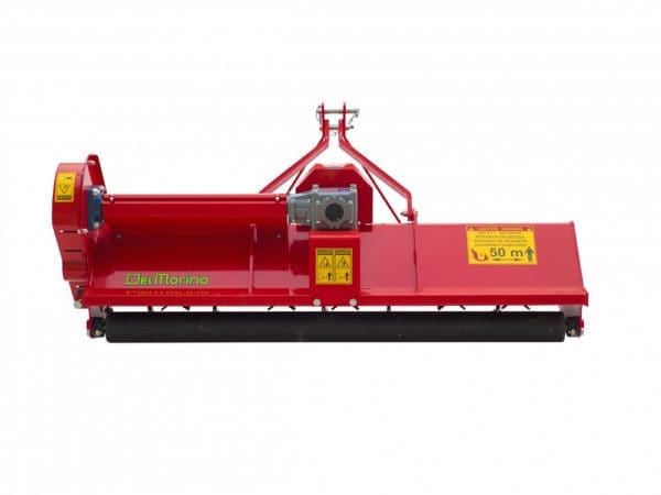Del Morino Semi Offset Flail Mower | Middlewich Machinery Del morino fixed or semi offset flail mower side front view