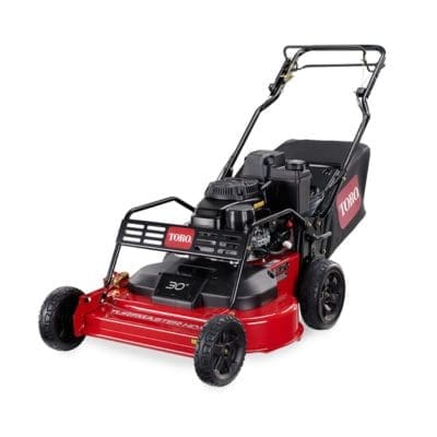 TurfMaster™ 76cm Commercial Walk Behind Mower 22207 side view left
