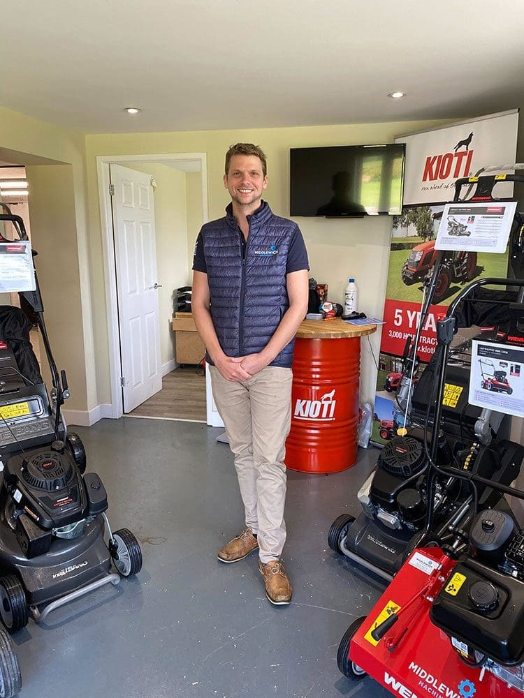 Middlewich Machinery And County Power Join Forces | Middlewich Machinery Peter hough - owner of middlewich machinery owner