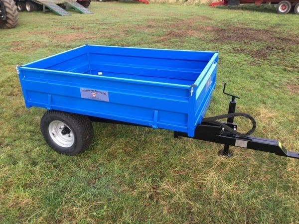 Oxdale 2 Tonne Tipping Trailer | Middlewich Machinery Oxdale tipping trailer 2. 0 tonne