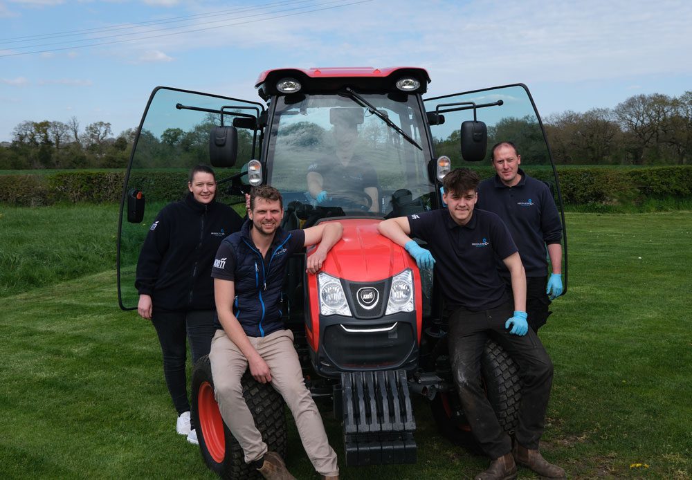 Groundcare Machinery And Compact Tractors In Cheshire | Middlewich Machinery Peter hough and his team - middlewich machinery