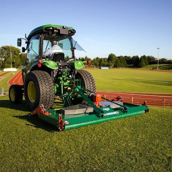 Wessex Rmx Rigid Deck Mowers Rmx-180 | Rmx-240 | Rmx-300 | Middlewich Machinery Crx multicut rotary mowers attached on the tractor