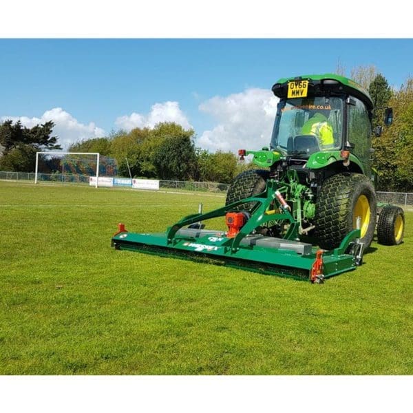 Wessex Rmx Rigid Deck Mowers Rmx-180 | Rmx-240 | Rmx-300 | Middlewich Machinery Crx multicut rotary mowers attached on the tractor