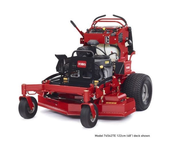Toro Grandstand 122Cm Stand-On Mower - 72504Te | Middlewich Machinery Toro grandstand. Stand-on mower 122 cm 726 cc (72504te)