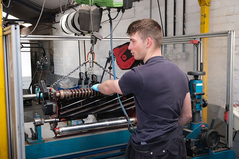 Cylinder Mower Sharpening And Grinding Services | Middlewich Machinery Cylinder-grinding-machine-1