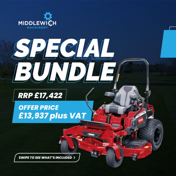 Special bundle of toro z-master 4000 hdx