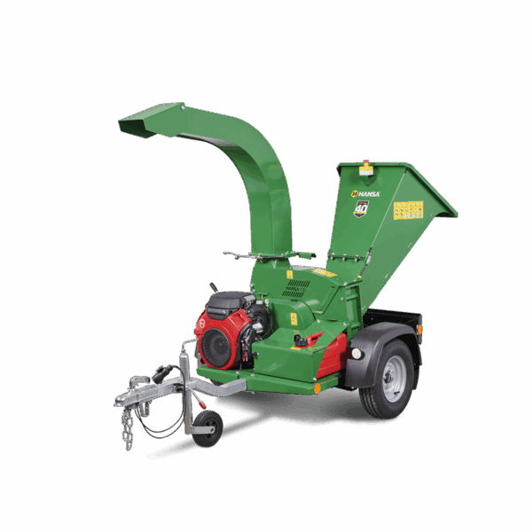 Hansa C21 Road Trailer Wood Chipper | Middlewich Machinery Hansa c21 road trailer wood chipper